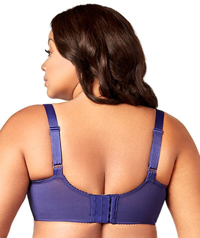 Elila Printed Balcony Underwire Bra - Bluewhite Bras