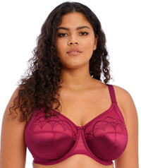 Elomi Cate Underwired Full Cup Banded Bra - Berry