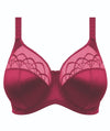 Elomi Cate Underwired Full Cup Banded Bra - Berry Bras