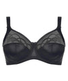 Elomi Cate Underwired Full Cup Banded Bra - Black Bras