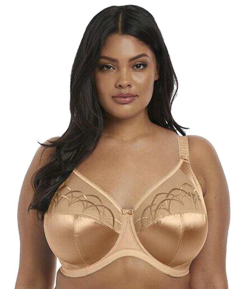 Elomi Cate Underwired Full Cup Banded Bra - Latte