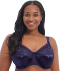 Elomi Cate Underwired Full Cup Banded Bra - Ink Swatch Image
