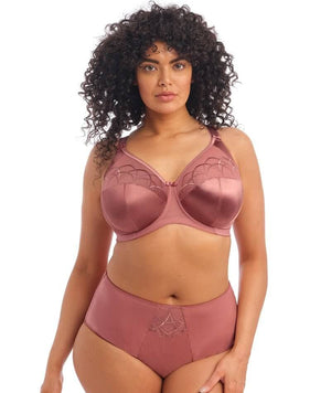 thumbnailElomi Cate Underwired Full Cup Banded Bra - Rosewood Bras 