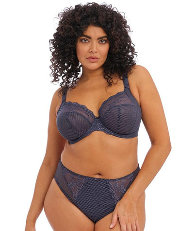 Elomi Charley Underwire Stretch Plunge Bra - Storm Bras