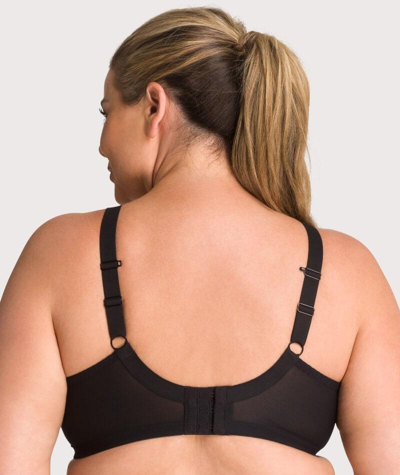 Elomi Energise Underwired Sports Bra - Black Bras 