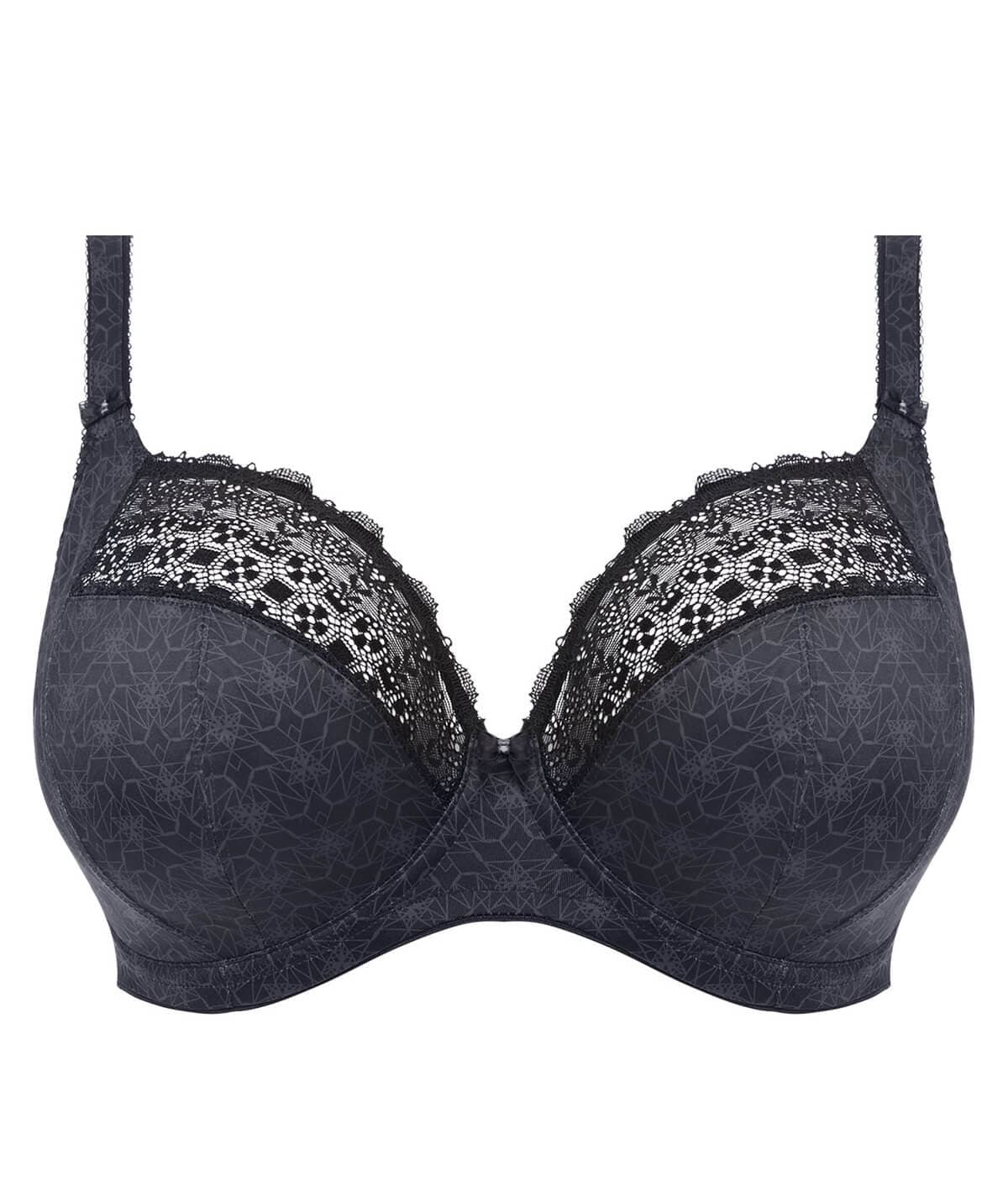 Elomi Kim Underwired Plunge Bra - Black Bras 