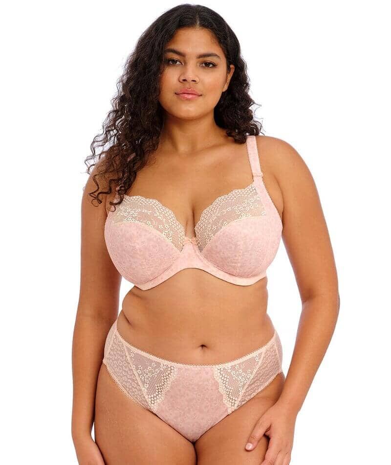 Elomi Lucie High Leg Brief - Pale Blush Knickers 