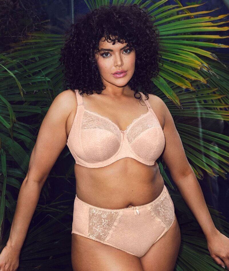 Elomi Morgan Underwired Bra - Cameo Rose - Curvy