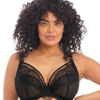 Elomi Priya Underwired Plunge Bra - Black