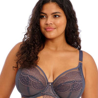 Elomi Priya Underwired Plunge Bra - Storm