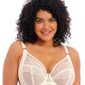 Elomi Priya Underwired Plunge Bra - Vanilla