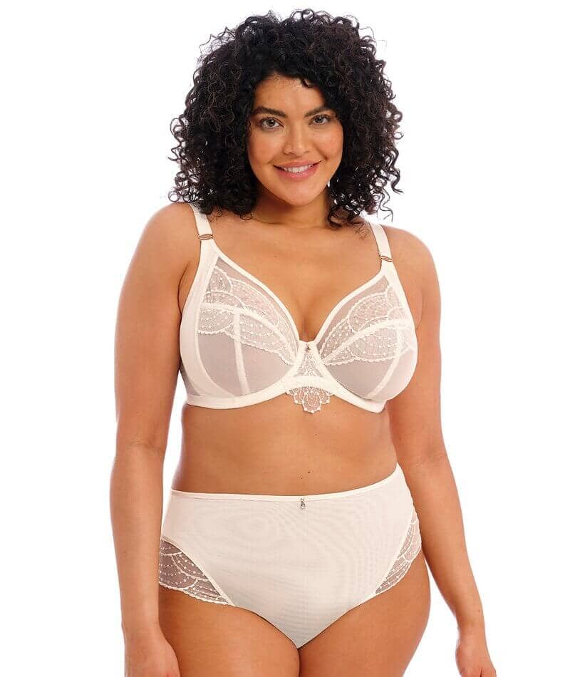 Elomi Priya Underwired Plunge Bra - Vanilla Bras 