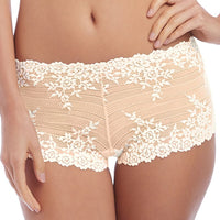 Wacoal Embrace Lace Boy Short - Naturally Nude / Ivory