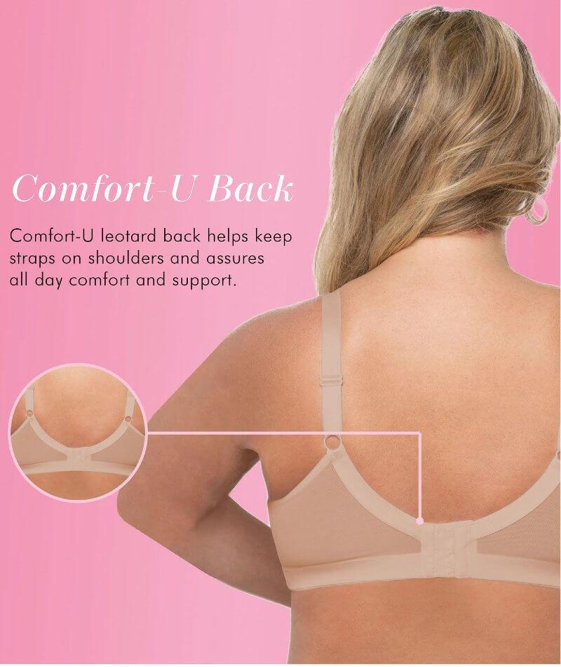 No Side Effects Underwire Contour Bra w/ Mesh Wing