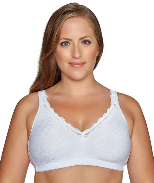 Exquisite Form Fully Comfort Lining Wire-Free Bra With Jacquard