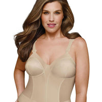 Exquisite Form Fully Back Close Longline Wire-Free Bra - Beige