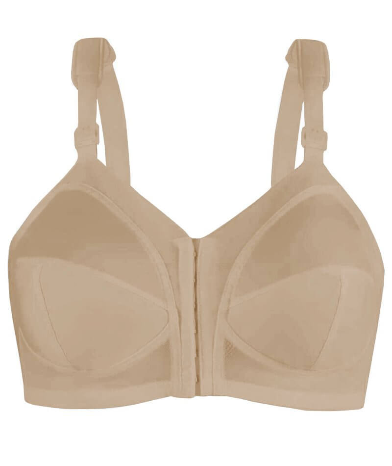 Exquisite Form Fully Front Close Classic Support - Nude Bras 
