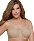 Exquisite Form Fully Front Close Wire-Free Classic Support Bra - Nude Swatch Image