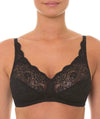 Triumph Amourette 300 Wire-Free Bra - Black Bras 10B