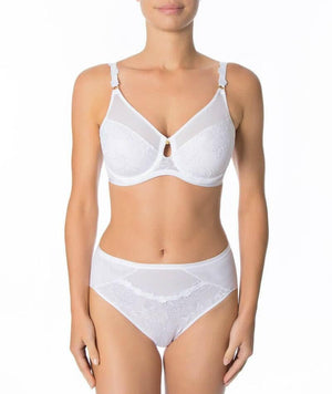 thumbnailFlorale Wild Rose Maxi Brief - White Knickers 
