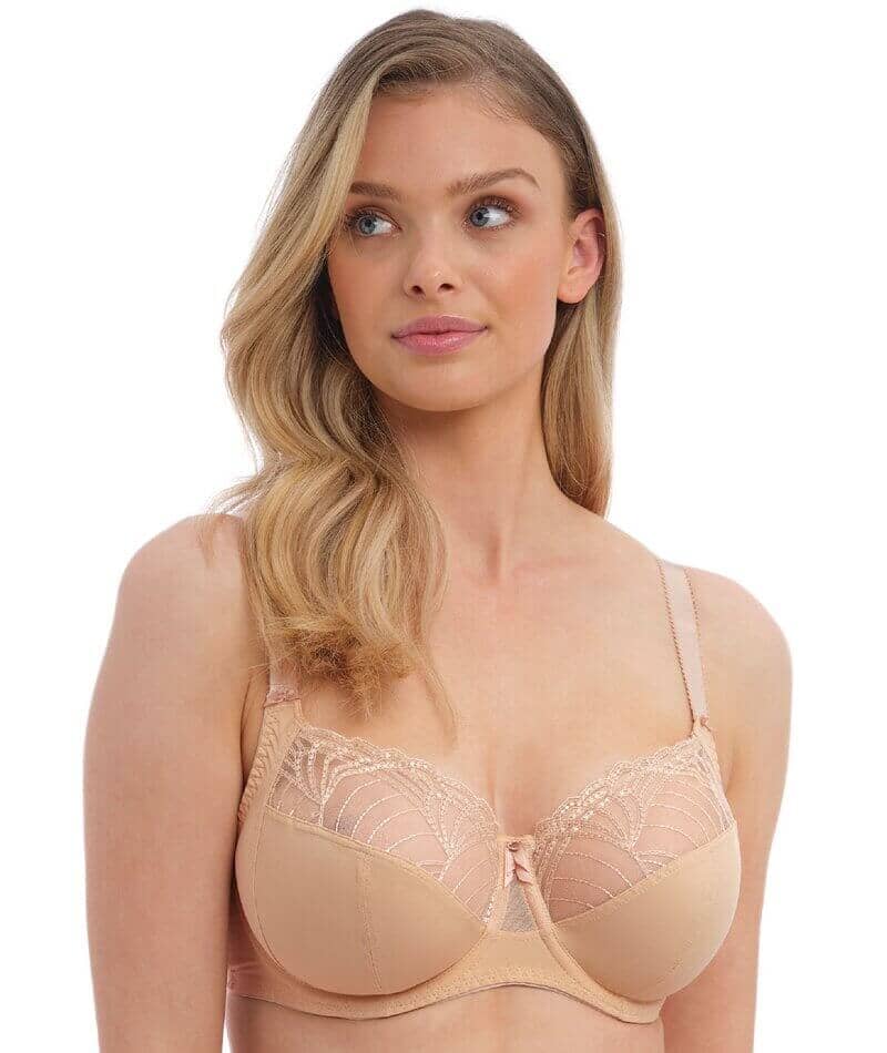 Fantasie Adelle Underwire Side Support Bra - Natural Beige - Curvy