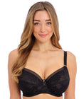 Fantasie Fusion Lace Underwire Full Cup Side Support Bra - Black Swatch Image