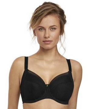 thumbnailFantasie Fusion Underwired Full Cup Side Support Bra - Black Bras 