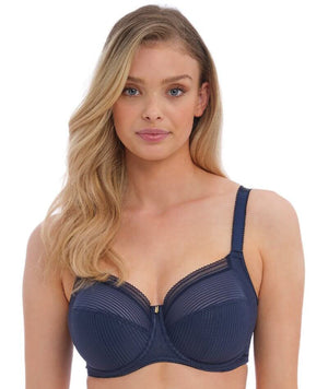 Fantasie Fusion Underwired Full Cup Side Support Bra - Navy - Curvy