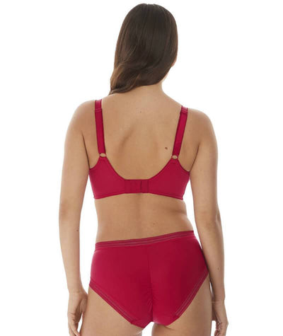 Fantasie Fusion Underwired Full Cup Side Support Bra - Red Bras