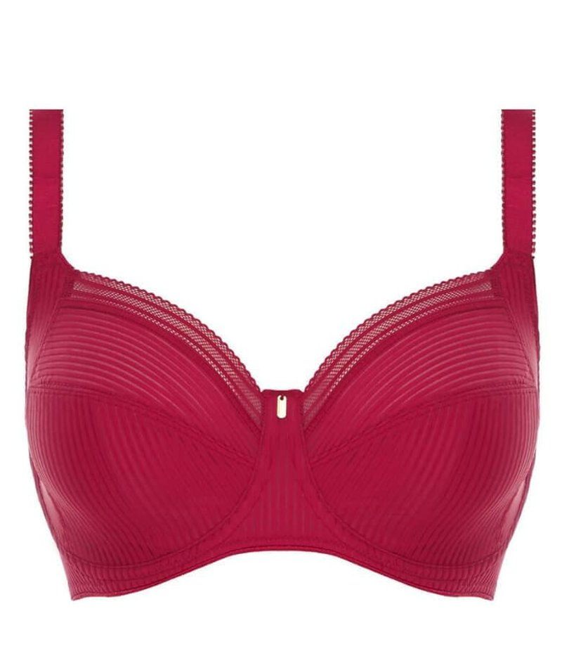 Fantasie Fusion Underwired Full Cup Side Support Bra - Red Bras 