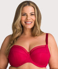 Fantasie Fusion Underwired Full Cup Side Support Bra - Red Swatch Image