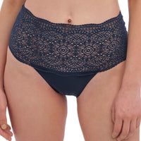 Fantasie Lace Ease Invisible Stretch Full Brief - Navy