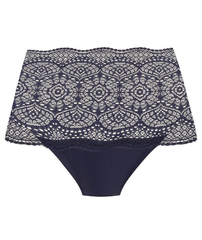 Fantasie Lace Ease Invisible Stretch Full Brief - Navy Knickers