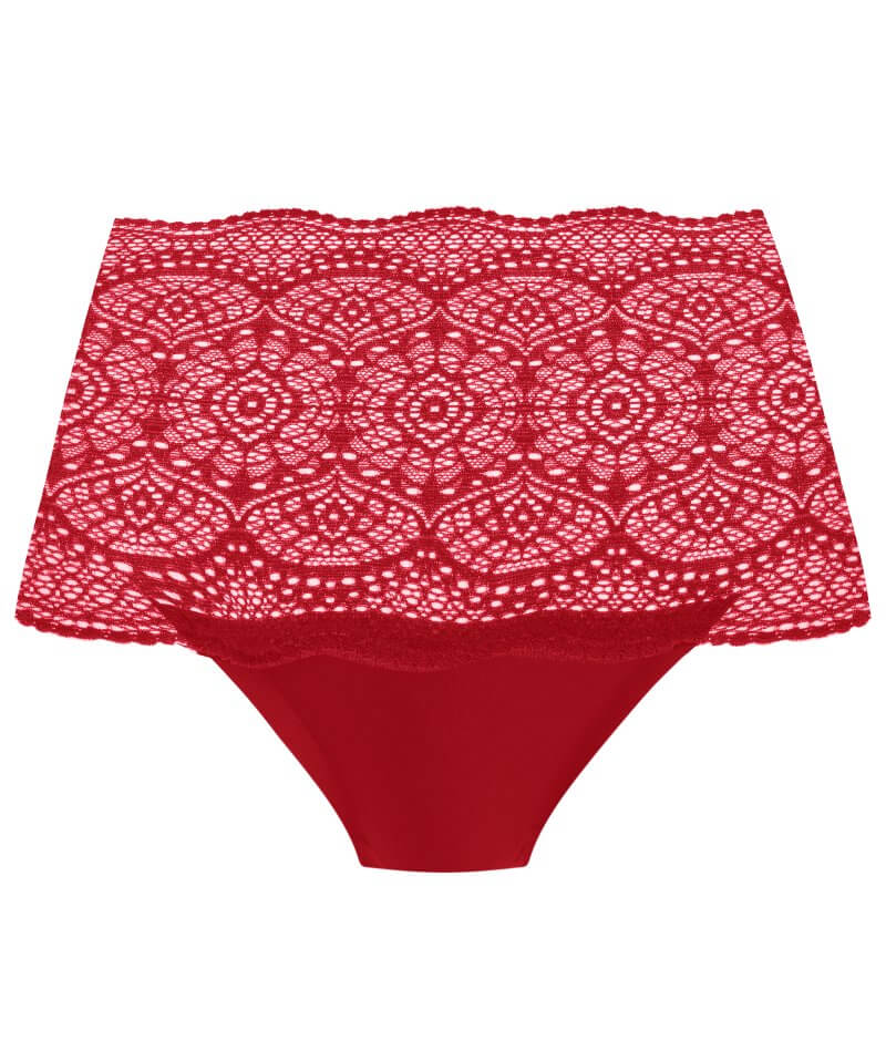 Fantasie Lace Ease Invisible Stretch Full Brief - Red Knickers 