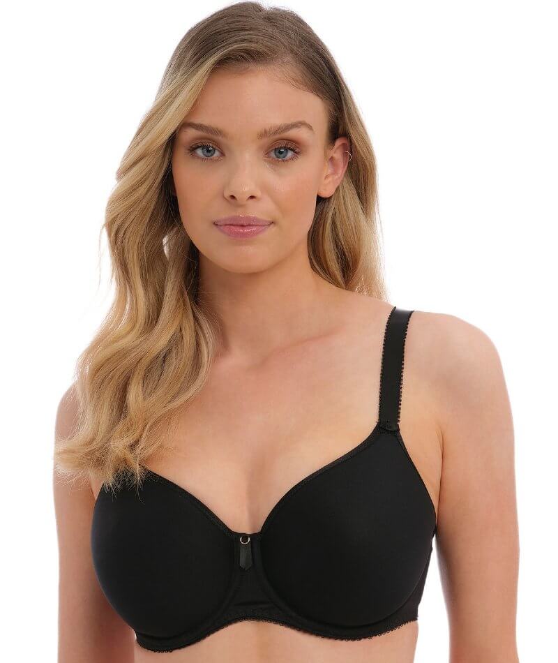 Bendon Comfit Collection Contour Full Coverage Bra - Black - Curvy