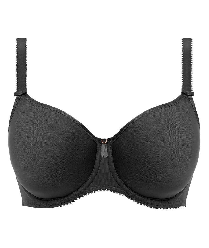 Fantasie Rebecca Essentials Moulded Spacer Underwired Bra - Black Bras 