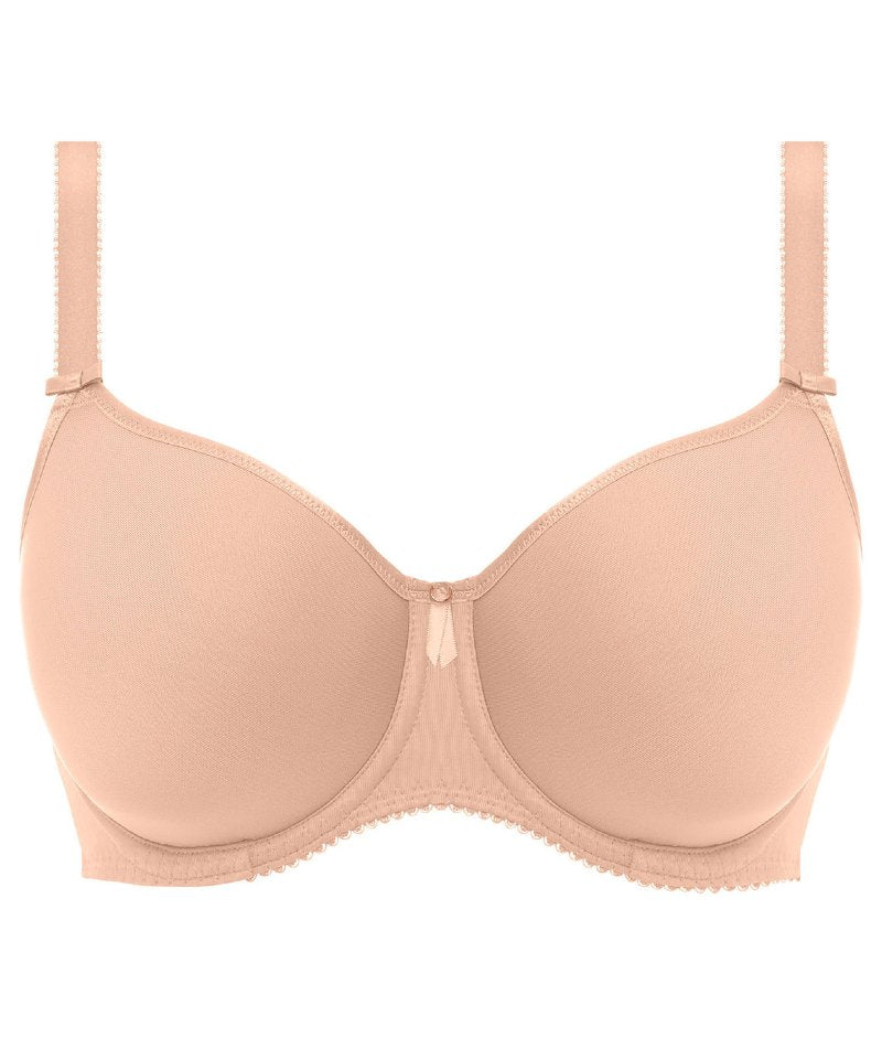 Fantasie Rebecca Essentials Moulded Spacer Underwired Bra - Natural Beige Bras 