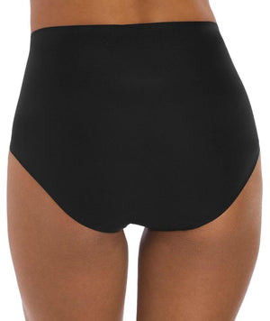 Fantasie Smoothease Invisible Stretch Full Brief - Black Knickers 
