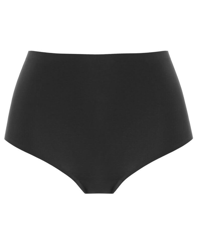 Fantasie Smoothease Invisible Stretch Full Brief - Black Knickers 