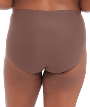 Fantasie Smoothease Invisible Stretch Full Brief - Coffee Roast Knickers 