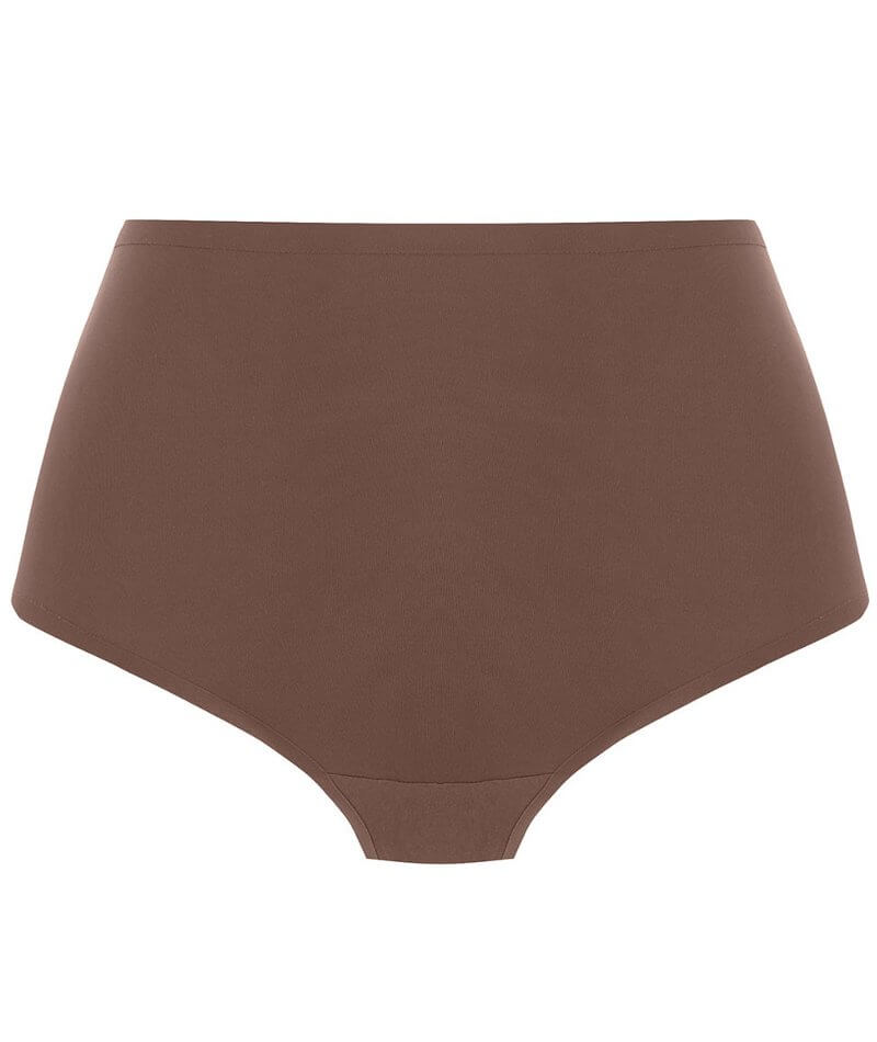 Fantasie Smoothease Invisible Stretch Full Brief - Coffee Roast Knickers 