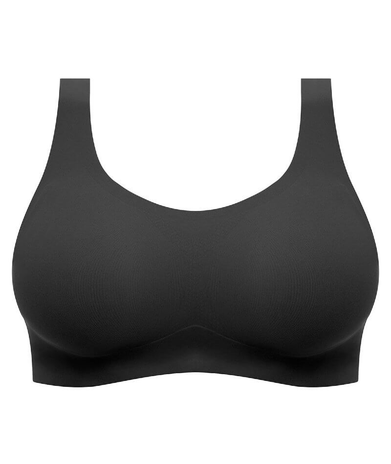 Fantasie Smoothease Non-Wired Bralette - Black Bras 