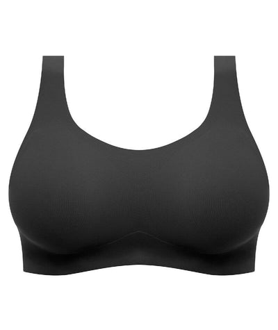 Fantasie Smoothease Non-Wired Bralette - Black Bras