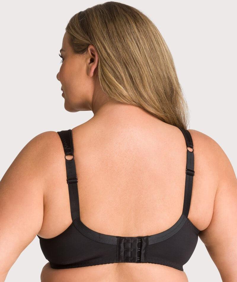 Underwired bra in black - Expert in Silhouette