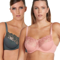 Fayreform Coral Underwire Bra - 2 Pack - Rosette/Urban Chic