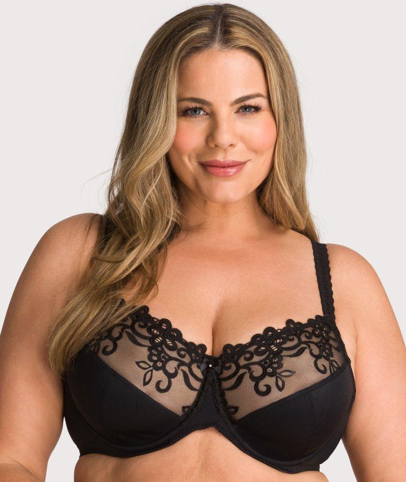 Fayreform Coral Underwire Bra - Black Bras 12C 
