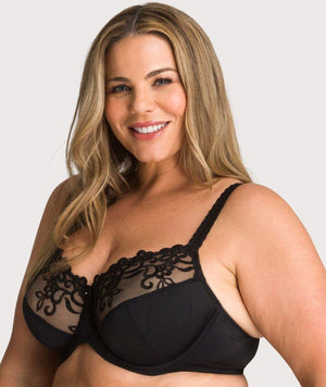 Fayreform Coral Underwire Bra - Black Bras 12C 