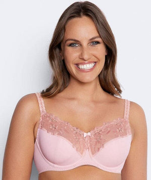 thumbnailFayreform Coral Underwire Bra - Twin Pack - Reflecting Pond/Cameo Nude Bras 