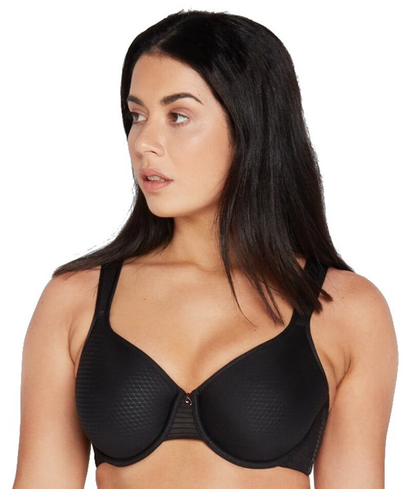 Fayreform Perfect Lines Contour Bra - Black - Curvy