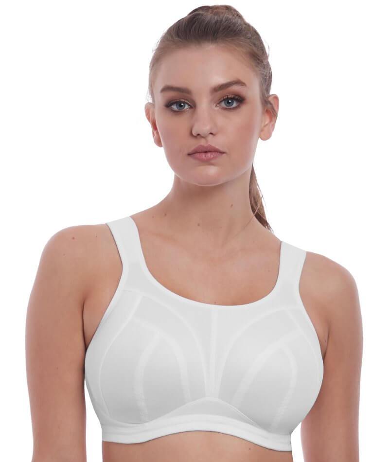 Freya Active Dynamic WireFree Sports Bra White Curvy